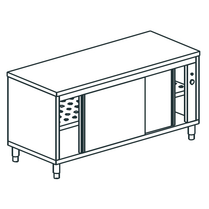 картинка Стол тепловой Apach Chef Line LHC613SH2