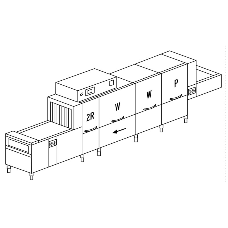 Машина посудомоечная Dihr LX 1001 V