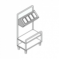 картинка Прилавок для подносов EMAINOX PP8 8035122